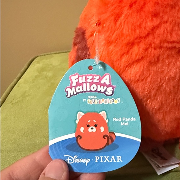 Squishmallows FuzzAMallows Disney Red Panda Mei - Picture 11 of 13
